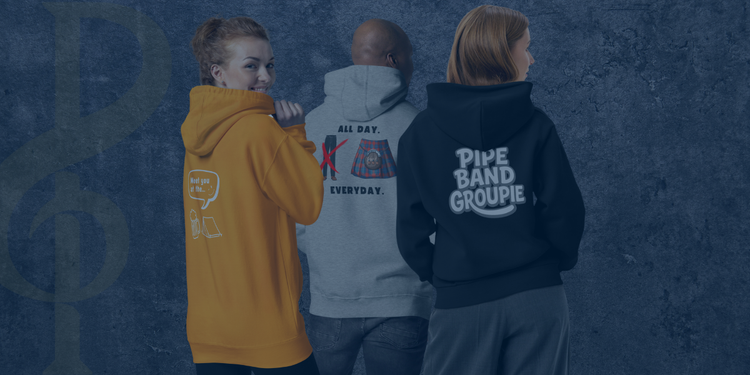 Funny Pipe Band Hoodies